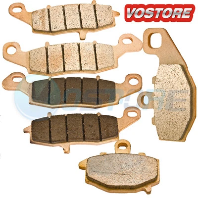 Pastillas de freno delanteras y traseras sinterizadas para Kawasaki Ninja 650R EX650 2006-2015  Foto 1 de 4