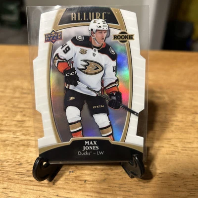 2019-20 Upper Deck Allure Rookies White Rainbow Max Jones #72 Rookie RC - Image 1 of 2