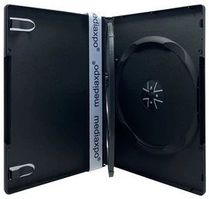 STANDARD Black Triple 3 Disc DVD Cases Lot - Afbeelding 1 van 4