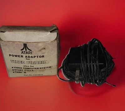 TESTED Vintage Atari 2600 Adapter Power Supply Original Light Sixer W/ Box Read - Image 1 of 4