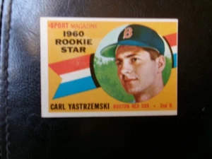 1960 Topps Baseball #148 Carl Yastrzemski RC Rookie HOF EX FREE SHIPPING - Picture 1 of 5