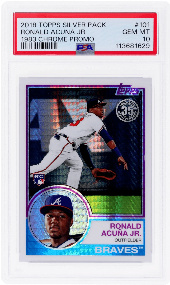 Topps Baseball 2018 Season Ronald Acuña Jr. Sports Trading Cards