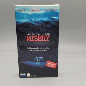 Nelson Misery VHS Thriller Stephen King Kathy Bates Oscar Vintage - Picture 1 of 4