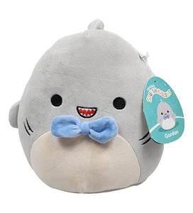 Squishmallow 8 Zoll Gordon der Hai Plüschtier KellyToy Neu mit Etikett - Bild 1 von 9