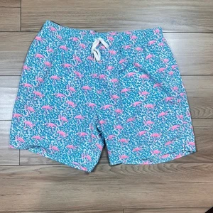 Chubbies Shorts Erwachsene 2XL blau Badehose Board gefüttert rosa Flamingos Herren XXL - Bild 1 von 8