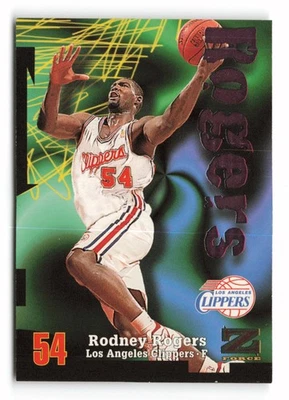 1997-98 SkyBox Z-Force #54 Rodney Rogers Los Angeles Clippers - Image 1 of 2