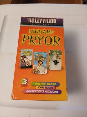 Richard Pryor 3 Movie Box Set (VHS, 1997) GoodTimes Home Video - Image 1 of 4