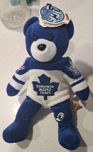 Team Bear Authentic - NHL Hockey Bear - Team TORONTO MAPLE LEAFS (8 inch)  - Picture 1 of 12