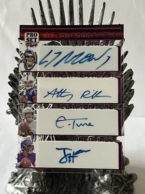 2023 Leaf Pro Set Pure - Quadography Stroud/Richardson/Tune/Hall /5 #Q-6 - Image 1 of 2