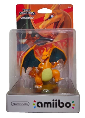 Charizard Pokémon Amiibo Super Smash Bros.New In Box 1st Print U.S Nintendo 2015 - Image 1 of 4