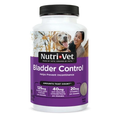 Bladder Control Supplement for Dogs Reduce Dog Urinary Incontinence 90 Chewable - Image 1 of 4