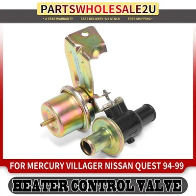 Válvula de controle de aquecedor HVAC para Mercury Villager Nissan Quest 1994-1995 1996-1999 - Imagem 1 de 4
