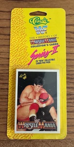 1990 Classic WWF WRESTLEMANIA WRESTLING SERIES II BLISTER HANGER PACK HULK HOGAN - Picture 1 of 2