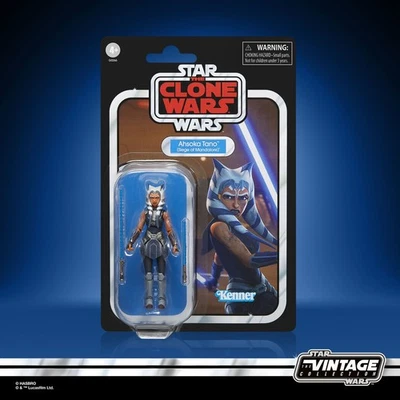 "Figura de 4"" colección vintage de Star Wars AHSOKA TANO VC202 SIN USAR, EN CAJA NUEVA TVC orden 66 casi nueva" Foto 1 de 4