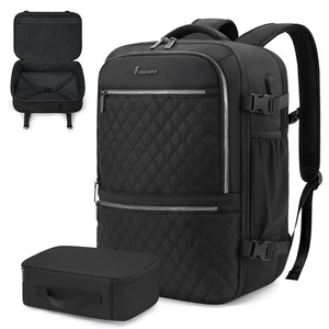 Mochila de viaje FABIEN CHERON, mochila de transporte de 30 L para aviones, 17,3 pulgadas F... - Imagen 1 de 7