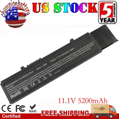 Laptop Battery for Dell Vostro 3400 3500 3700 04D3C 7FJ92 4JK6R CYDWV 07FJ92 - Image 1 of 4