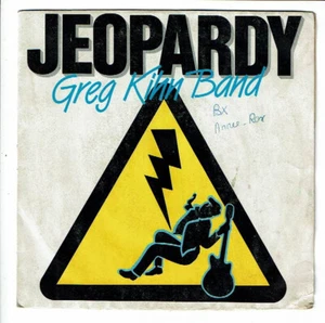 GREG KIHN BAND Vinyle 45T 7" JEOPARDY - BESERKLEY WEA 96 9847  Frais Reduit RARE - Bild 1 von 3