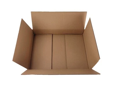 BROWN CARDBOARD BOXES SINGLE WALL POSTAL SHIPPING RSC 17.5" x 13" x 3" RESIZABLE