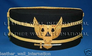 Gorra masónica de 32o grado N.J, gorra de alas de 32o grado, gorra de 32 grados rito escocés - Imagen 1 de 3