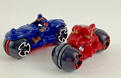 Hot Wheels Marvel Captain America Civil War Armed With Moto Blasters Diecast Lot - Image 1 of 4