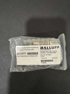 BALLUFF Connector Connecting Cable BCC M454-M454-5D-RM002-000 BCC06YP - Picture 1 of 2
