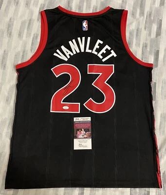 Fred VanVleet Signed Toronto Raptors Fanatics Authentic Jersey Autograph JSA COA - Image 1 of 4
