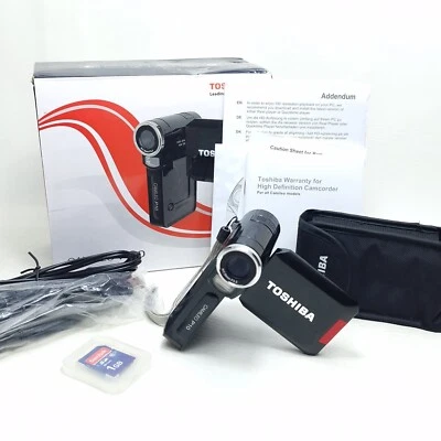 Toshiba Camileo P10 Compact HD Video Camcorder | Tested / See Description  - Image 1 of 4