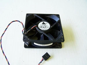 Computer Cooling Fan 90mm 12 VDC 0.70A Delta DC Brushless model EFC0912BF used - Picture 1 of 2