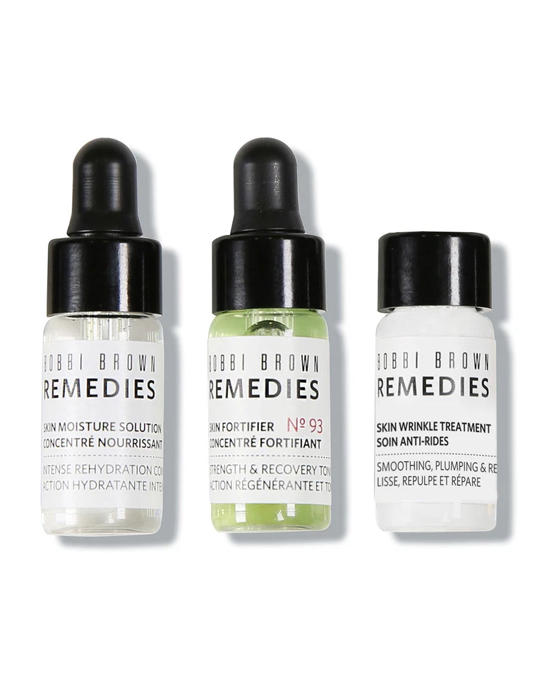 BOBBI 棕色补救措施皱纹救援工具包替换 MOISTURE + 坚固 + 修复 全新 — 第 1/1 张图片