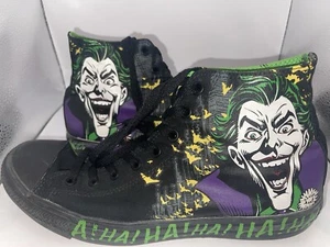 Zapatos Converse All Star x DC Batman THE JOKER HAHAHAHA Chuck Taylor muy buenos para hombre 11 - Imagen 1 de 18