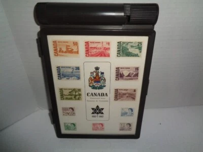 Canada Centennial Issue Stamps 12 In Collectors Case - Image 1 of 4