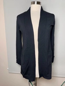 Verve Ami Women's Black Open Front Cardigan Size S Small - Picture 1 of 5