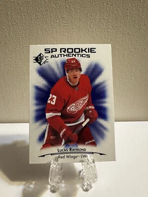 2021-22 SP - Rookie Authentics Blue #132 Lucas Raymond (RC) - Image 1 of 2