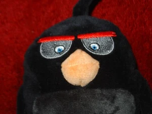 Cadbury Black Angry birds Angrybirds Teddy Bear Soft Plush Toy 6" - Picture 1 of 3