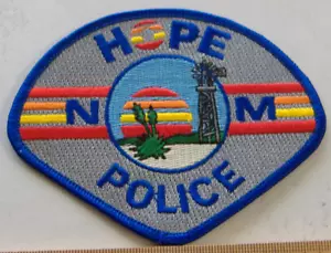 HOPE POLICE NEW MEXICO FABRIC PATCH - Picture 1 of 1