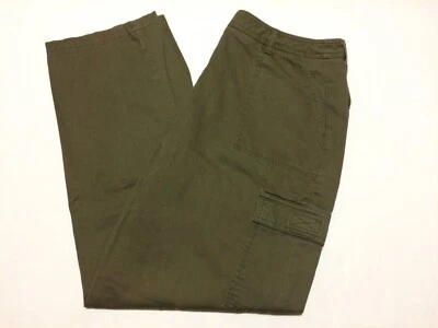 Pantalones verdes Studio Works Cargo 16 usados para mujer Foto 1 de 4