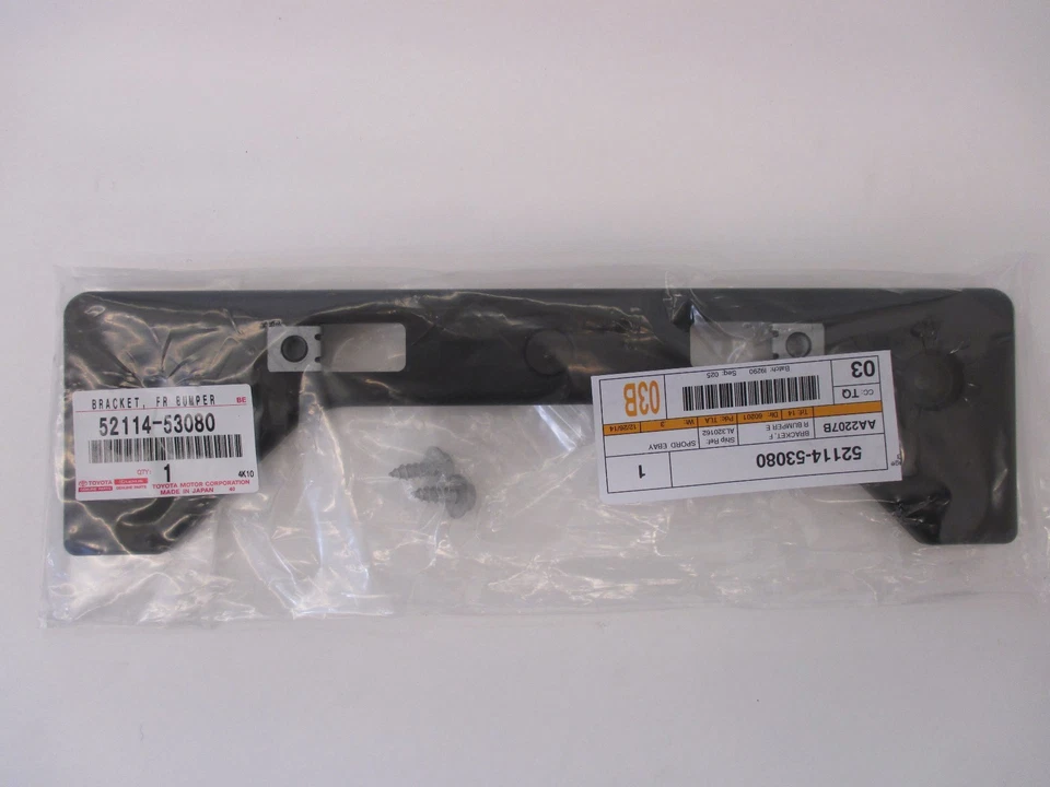 SUPORTE DE PLACA FRONTAL DE FÁBRICA LEXUS OEM 2006-2008 IS250 IS350 - Imagem 1 de 1