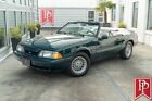 1990 Ford Mustang LX Sport Convertible 7UP Edition 14756 Miles Deep Emerald Gree