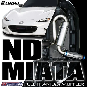 Tomei Expreme Titanium Muffler Kit for MX-5 Miata ND - Picture 1 of 5