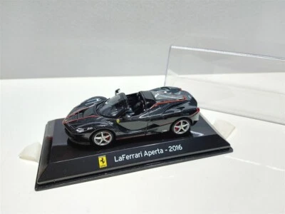 FERRARI LaFerrari Aperta Cabrio Nero del 2016 - Diecast 1/43 - Immagine 1 di 2