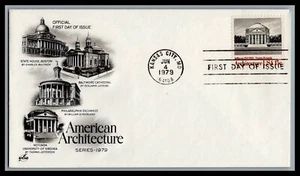 US FDC # 1780 15c American Architecture ArtCraft s Cancel 1979, 9M844 - Picture 1 of 1