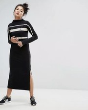 black adidas dress long sleeve