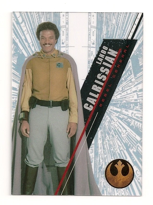 2016 STAR WARS HIGH TEK PATTERN 3 FORM 1 #SW-4 LANDO CALRISSIAN - Image 1 of 1
