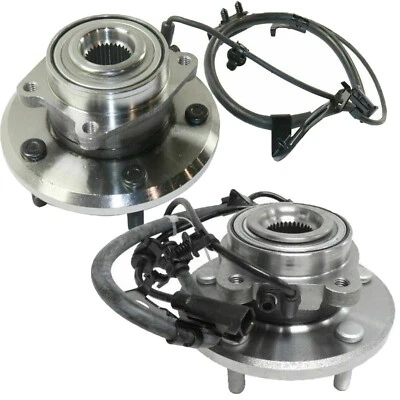 2X Buje de cojinete de rueda trasera izquierda + derecha para 09-18 Dodge Journey 512478 512479 B2N Foto 1 de 4