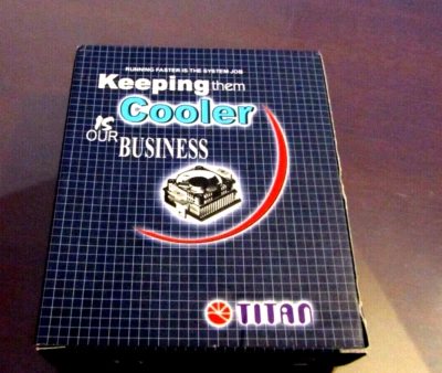 Ventilador - Cooler - 4x4x1 cms - 40x40x10 mm - Titan - Nuevo - New - Image 1 of 2