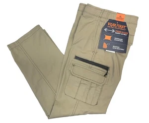 WearFirst Boy's Youth Cargo Stretch Pants - Size Varies - Picture 1 of 3