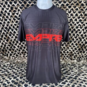 NEW Empire Seasonal Stretchy Soft T-Shirt - Black/Red - XXX-Large - Picture 1 of 4