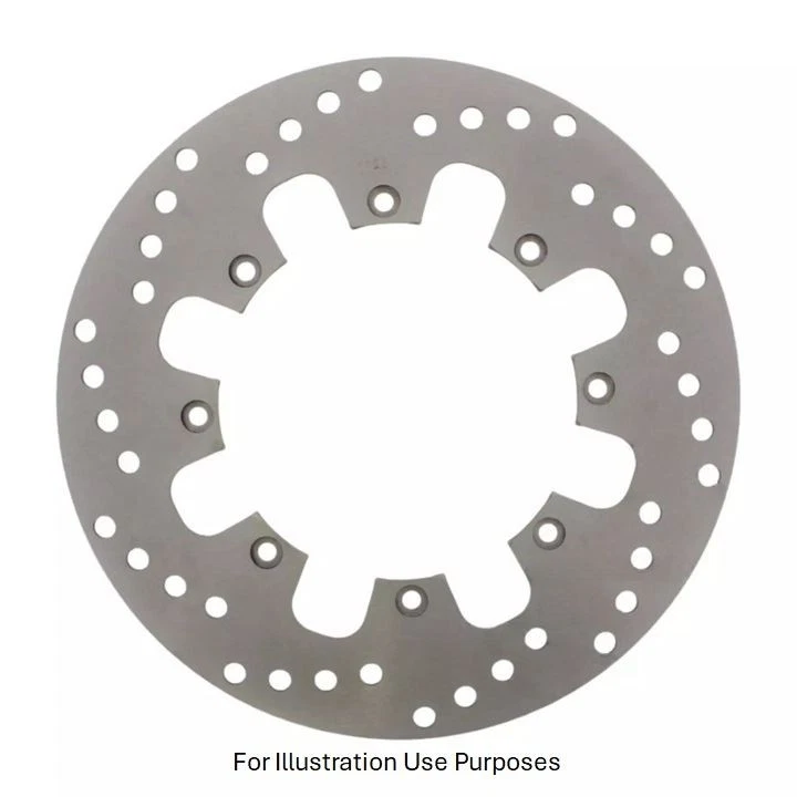 Disco de freno delantero izquierdo sólido EBC MX/ATV/END PARA Kawasaki KX 250 E 1987-1988 Foto 1 de 2