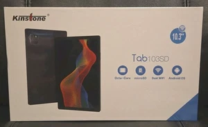Kinstone 10.3" Android 12 Tablet Octa-Core 4GB RAM 64GB Storage Dual WiFi NEW - Picture 1 of 12