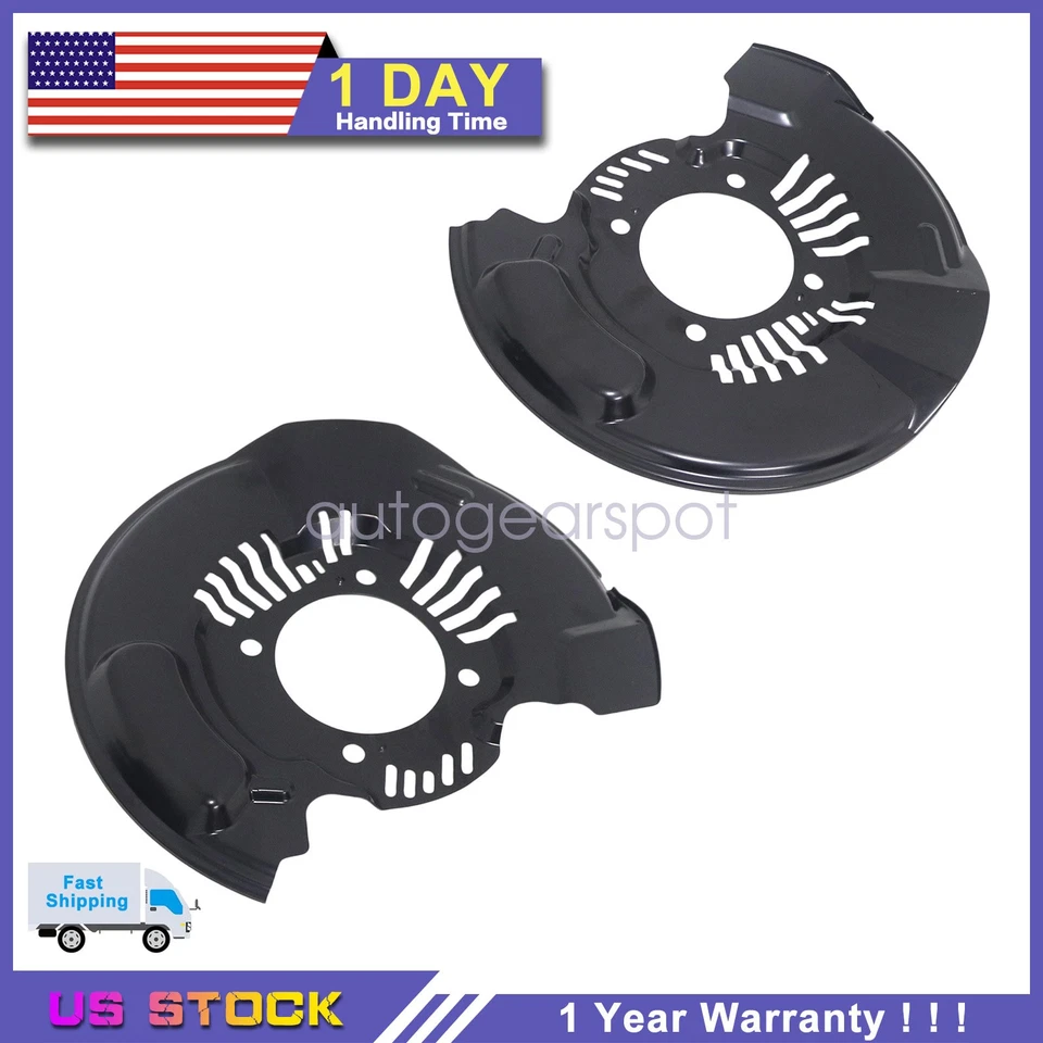 Para Toyota Tacoma 2005-2023 2 piezas protectores antipolvo de freno delanteros diestro y derecho 47782-04050 Foto 1 de 4